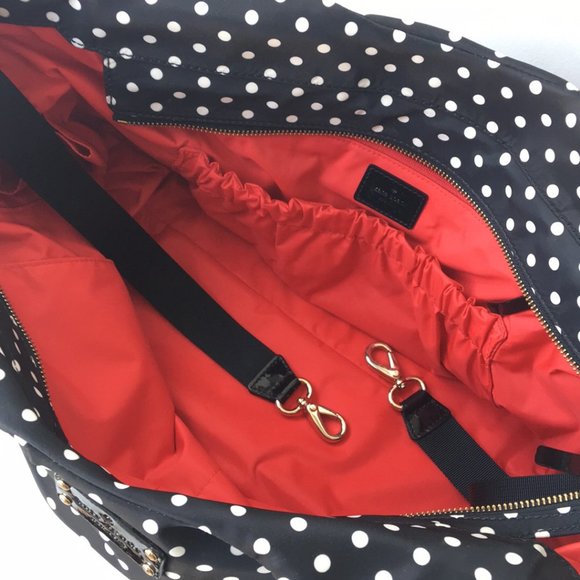Kate Spade Stevie Polka Dot Nylon Diaper Bag - Picture 5 of 9